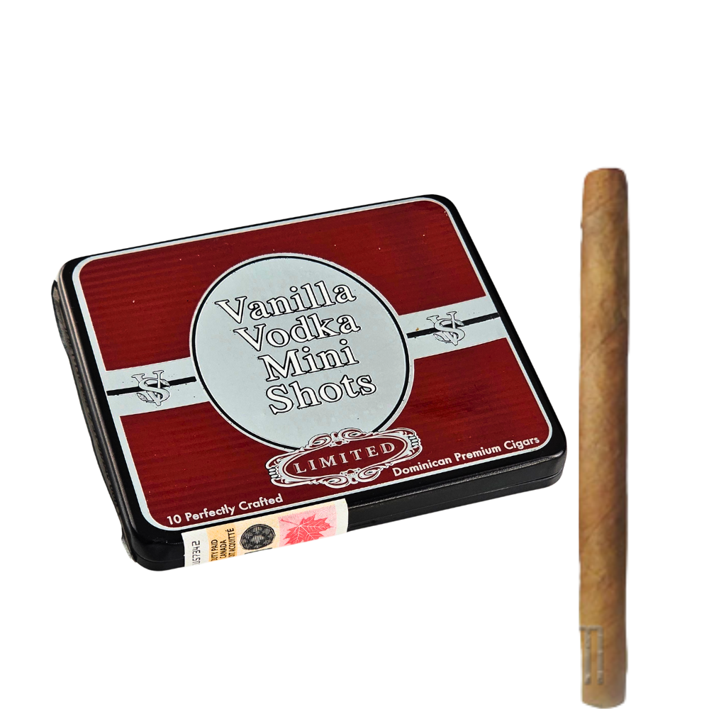 Victor Sinclair Vanilla Vodka Mini Shots Cigarillos 3.5 x 28 - 10ct