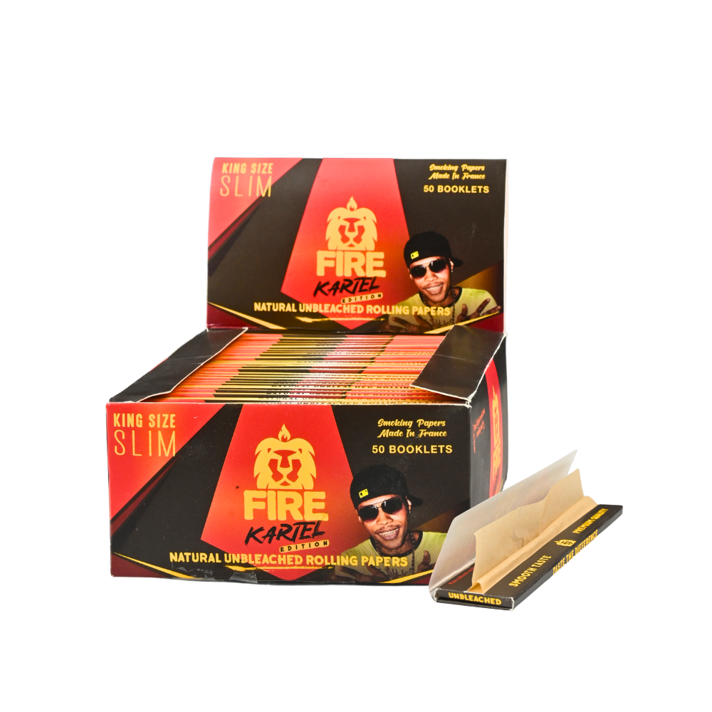 Fire Vybz King Size Slim Rolling Papers