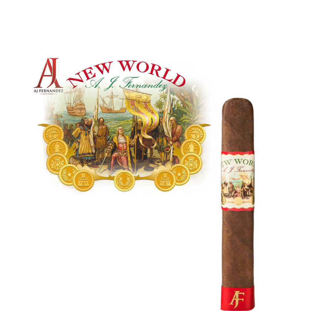 AJ Fernández New World Robusto Navegante 5.5"x55 - 21ct