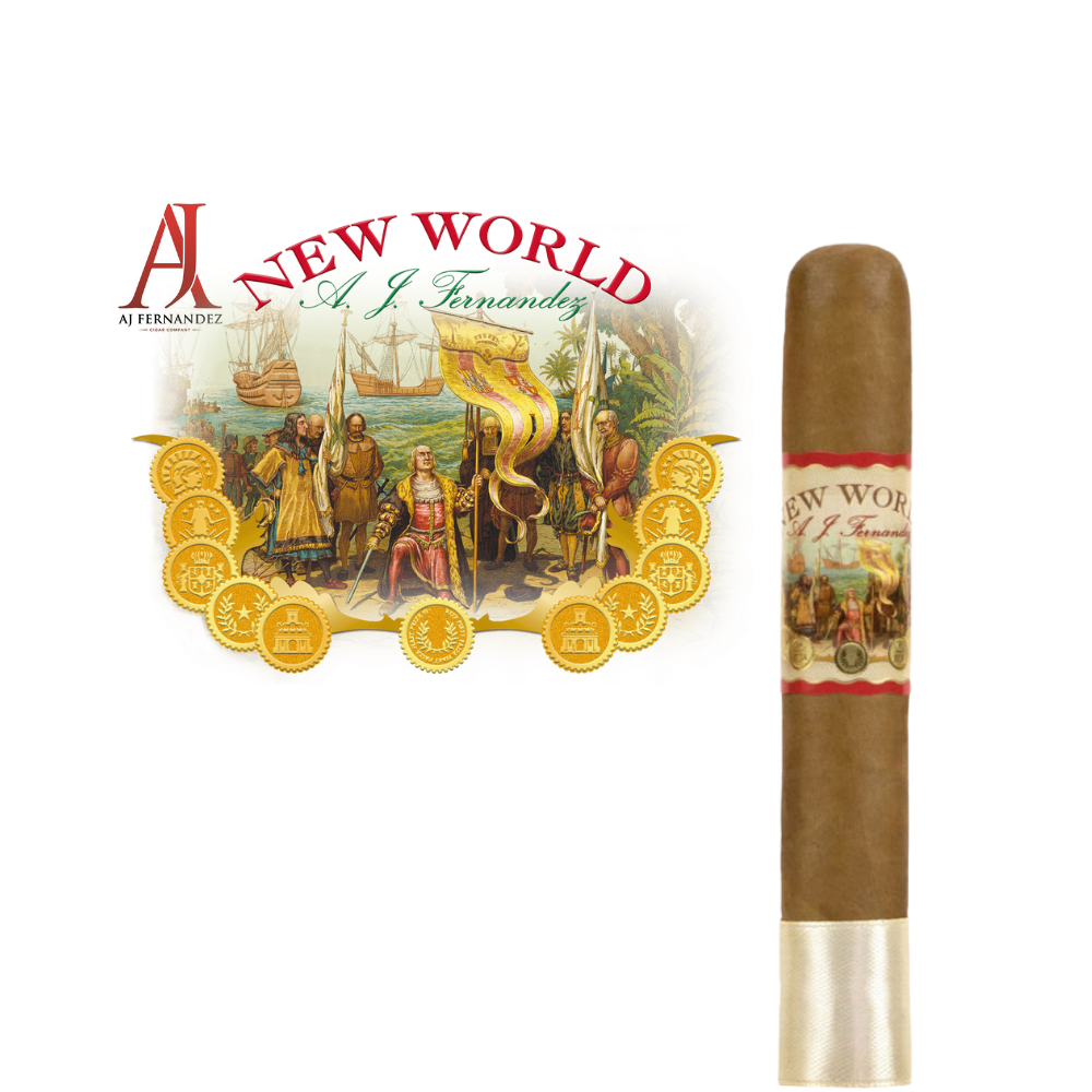 AJ Fernández New World Connecticut Robusto 5"x50 - 20ct