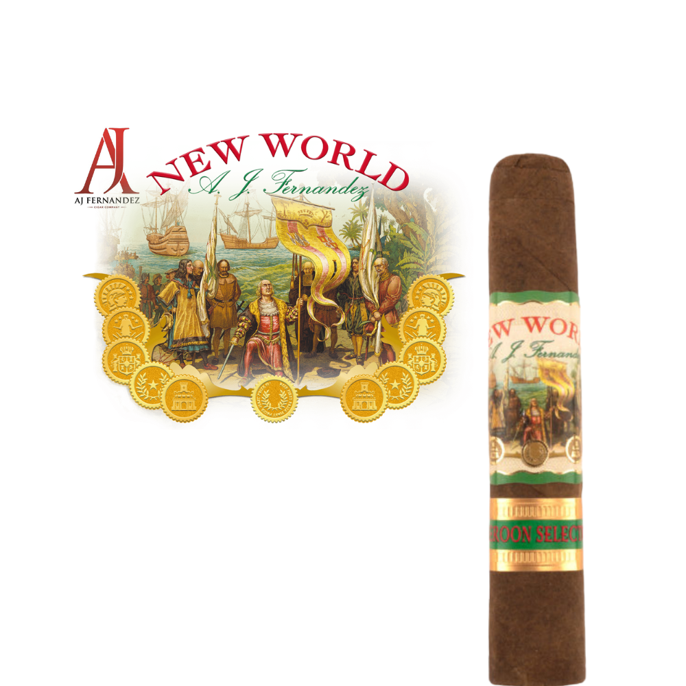 AJ Fernández New World  Cameroon Short Robusto 4"x48 - 20ct