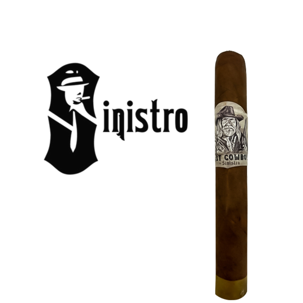 Sinistro The Lost Cowboy Broadleaf Maduro Petite Belicoso 5"x 52 - 20ct 