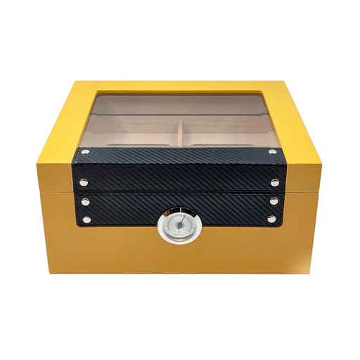 Yellow Button Humidor 100 Count